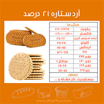 آرد ستاره 21 درصد شرکت آرد اطهر