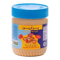 کره بادام زمینی بدون شکر و نمک کروچی پرارین شرکت پک تین