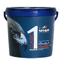 رنگ نيم پلاستیک الوان 1 کلاسیک شرکت تعاونی رنگ الوان